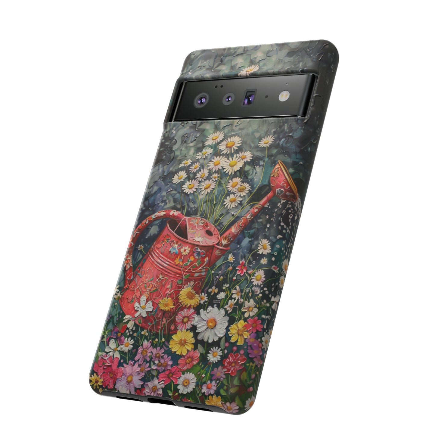 Flowers and Watering Can Floral Oil Painting Phone Case