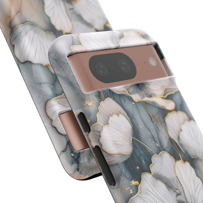 Flowers and Gold Phone Case