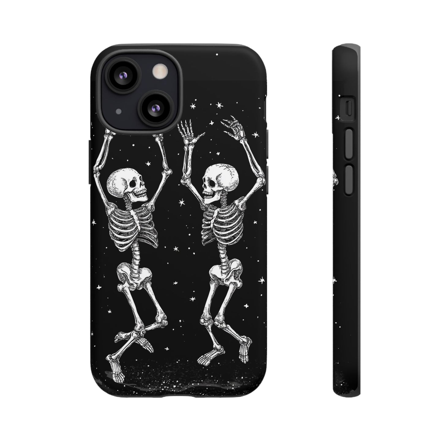 Halloween Dancing Skeletons iPhone Case