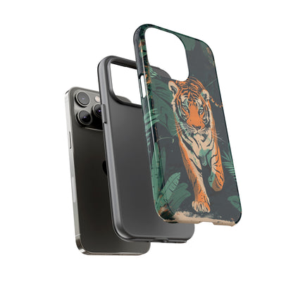 Retro Jungle Tiger Phone Case