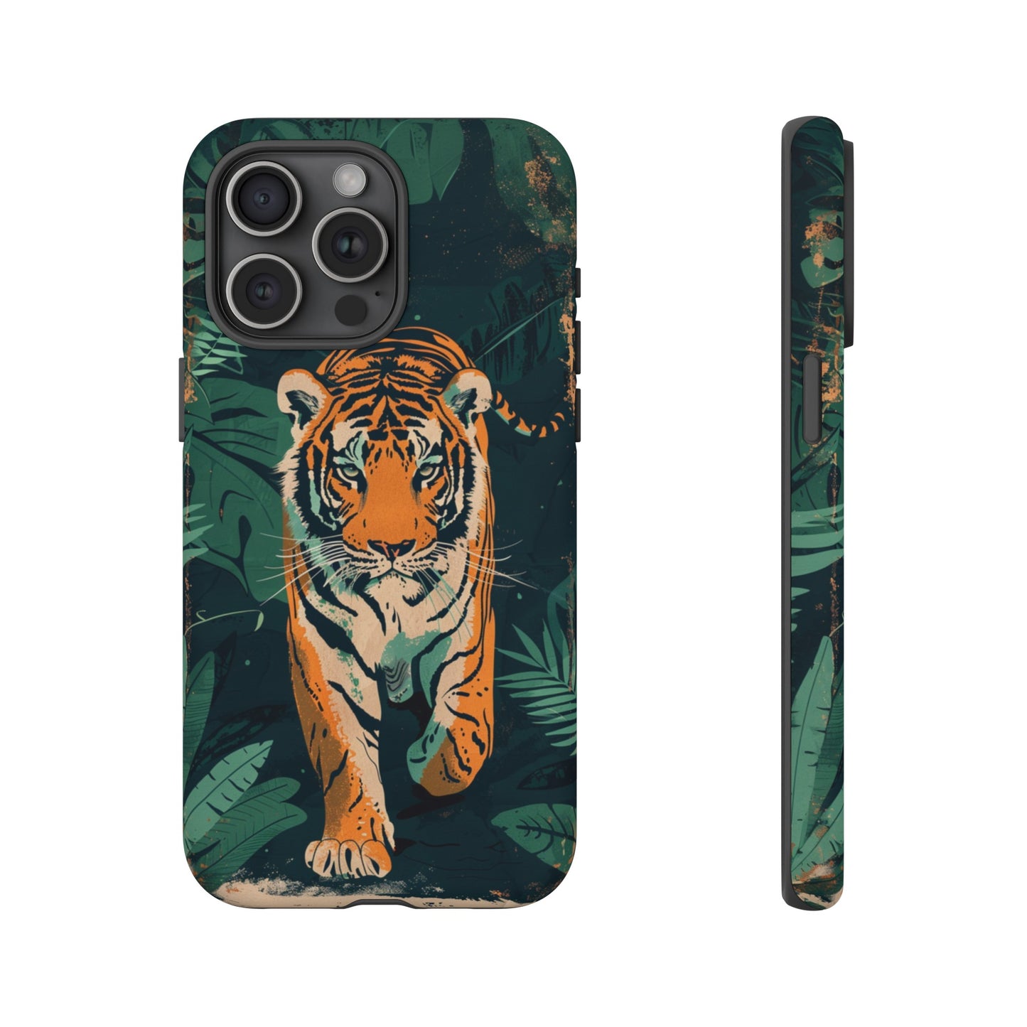 Retro Jungle Tiger Phone Case