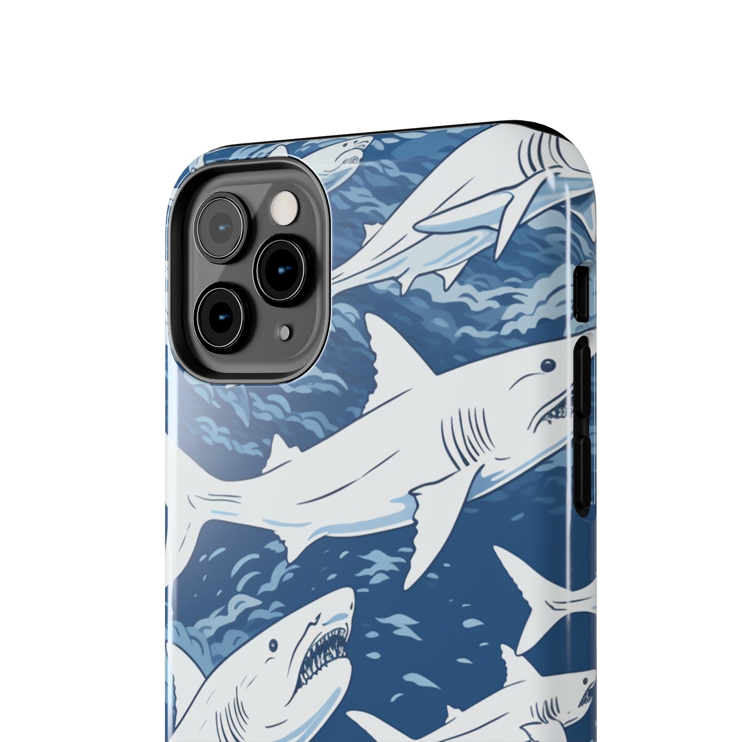 Shark Design: Dive into the Depths with an Aquatic Adventure iPhone Case