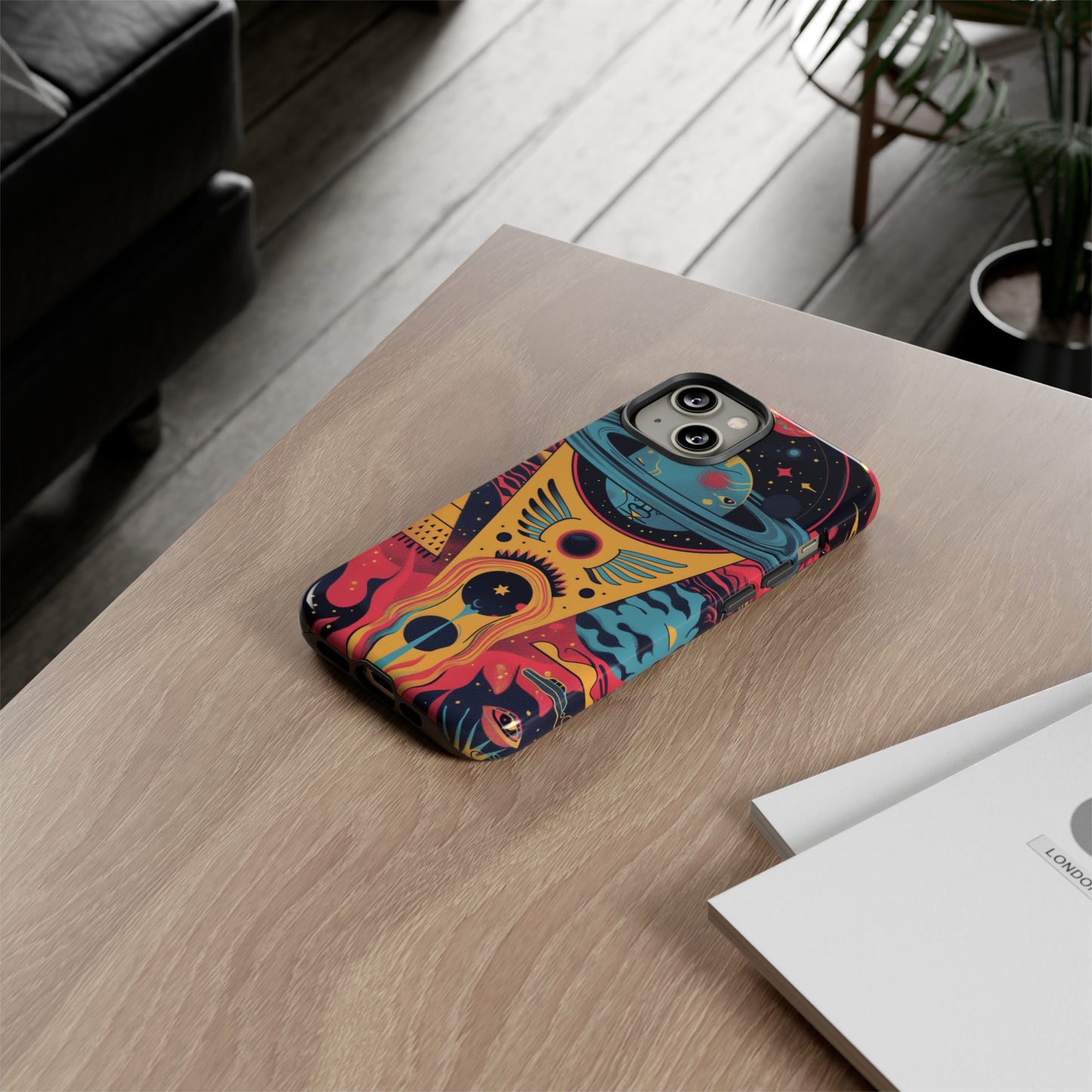 Cosmic Journey Space and Time Phone Case