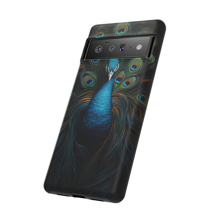 Peacock Feathers iPhone Case - A Timeless Symbol of Elegance for Google Pixel, iPhone, and Samsung Cases