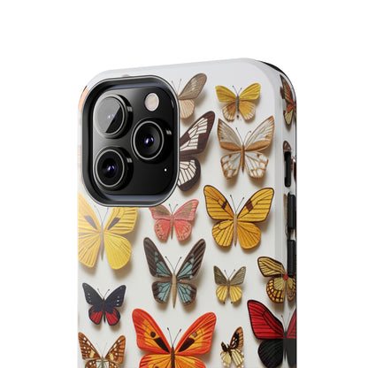 Elegant Embroidery: Delicate Butterfly iPhone Case – Crafted with Precision