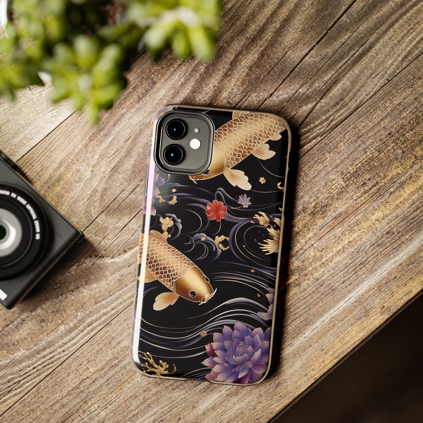 Ephemeral Beauty: Koi Fish Artistry | Japanese Inspired iPhone Case