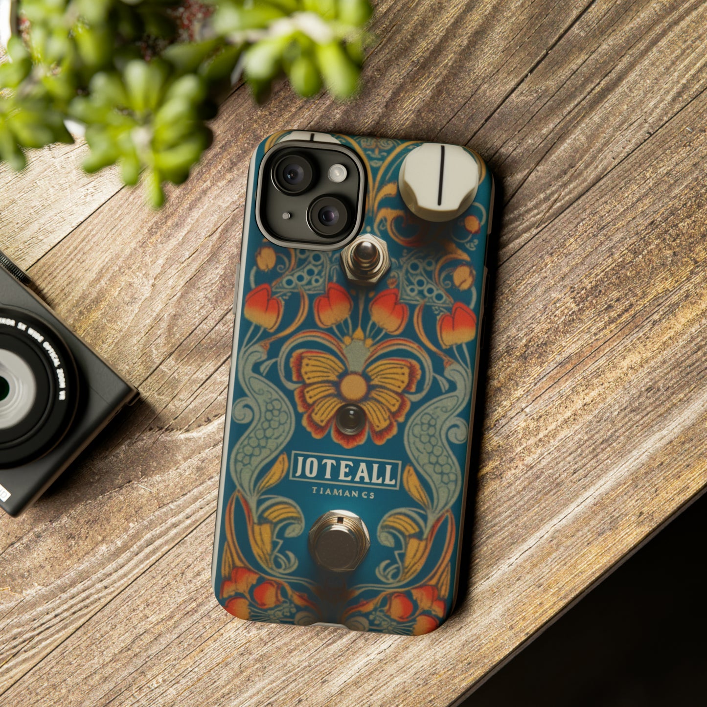 Rock 'n' Roll Guitar Pedal: Tough Phone Case | Iconic Music Style for iPhone, Samsung Galaxy, and Google Pixel