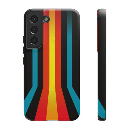 Retro Lines 1980s Flashback Phone Case