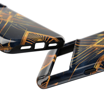 Art Deco Phone Case Vintage Geometric Pattern