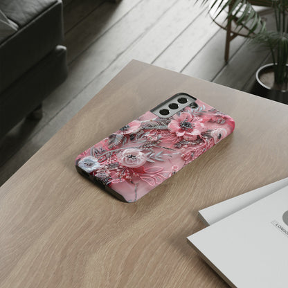 Coquette Aesthetic Floral Art Phone Case