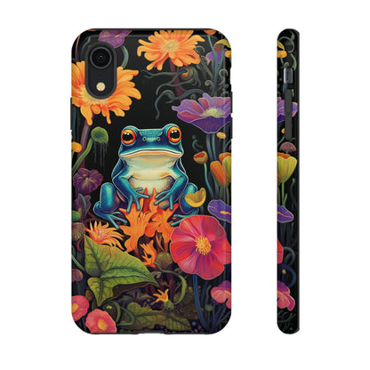 Floral Frogs Elegance Phone Case for Google Pixel, iPhone & Samsung Galaxy