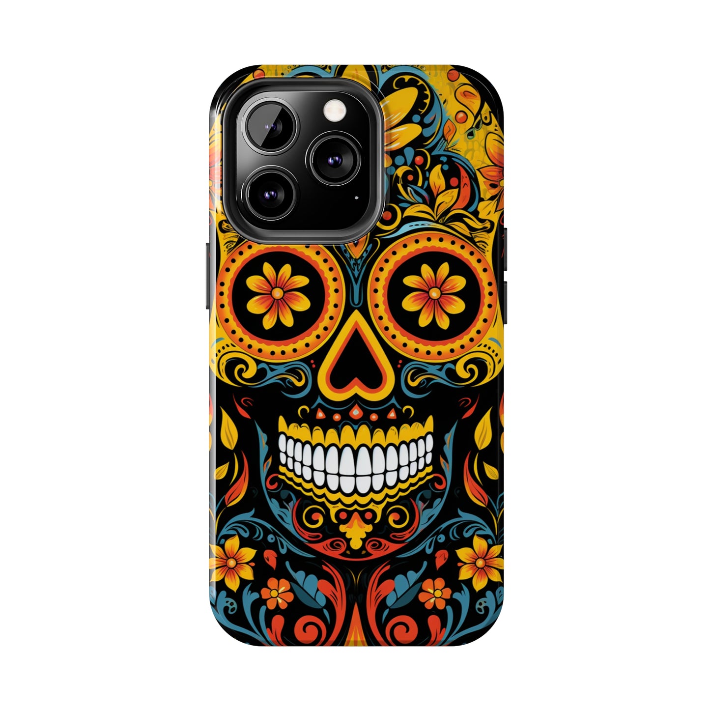 Sugar Skull iPhone Case | Dia de los Muertos Design for Apple iPhone