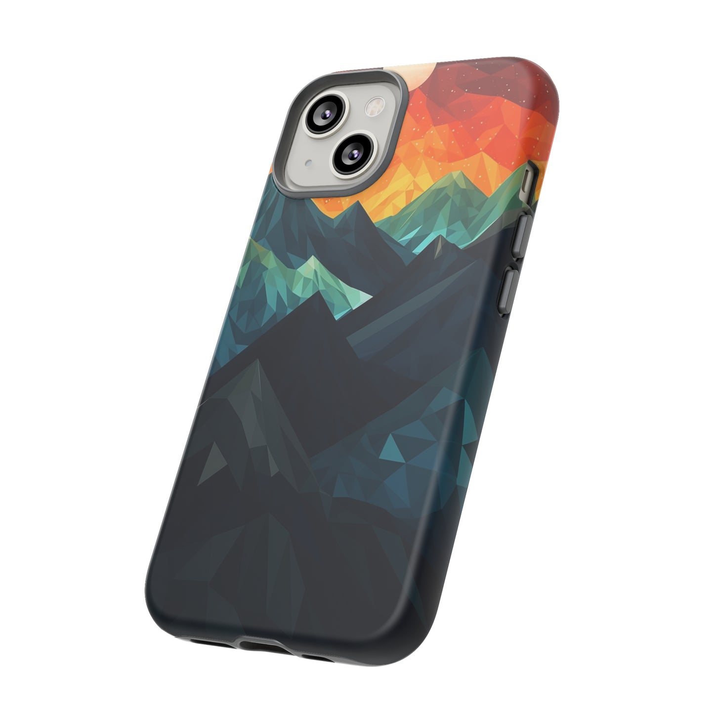 Mountain Abstract Tough Case | Embrace Nature's Beauty with a Durable Phone Case