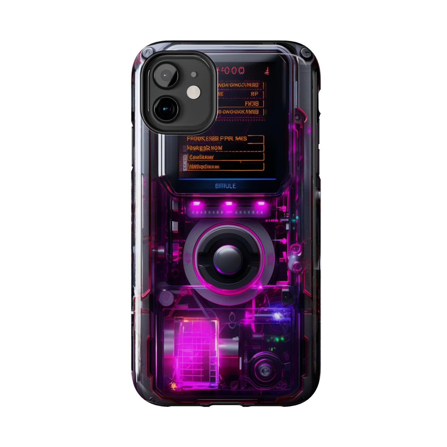 Cyberpunk Techno Gadget iPhone Case