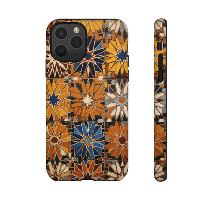 Tile art cover with Moroccan culture flair for iPhone 12