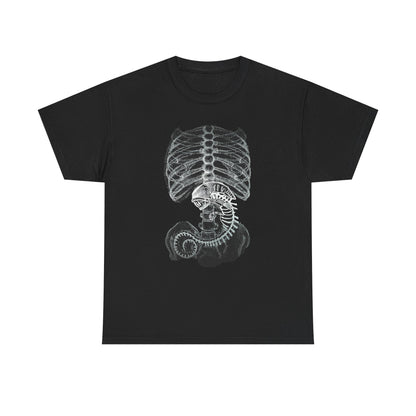 Alien Creature X Ray Sci Fi T Shirt Retro Space Tee