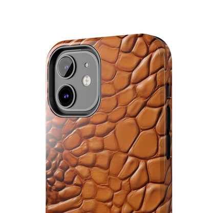 Faux Alligator Skin Textured look and style iPhone Case