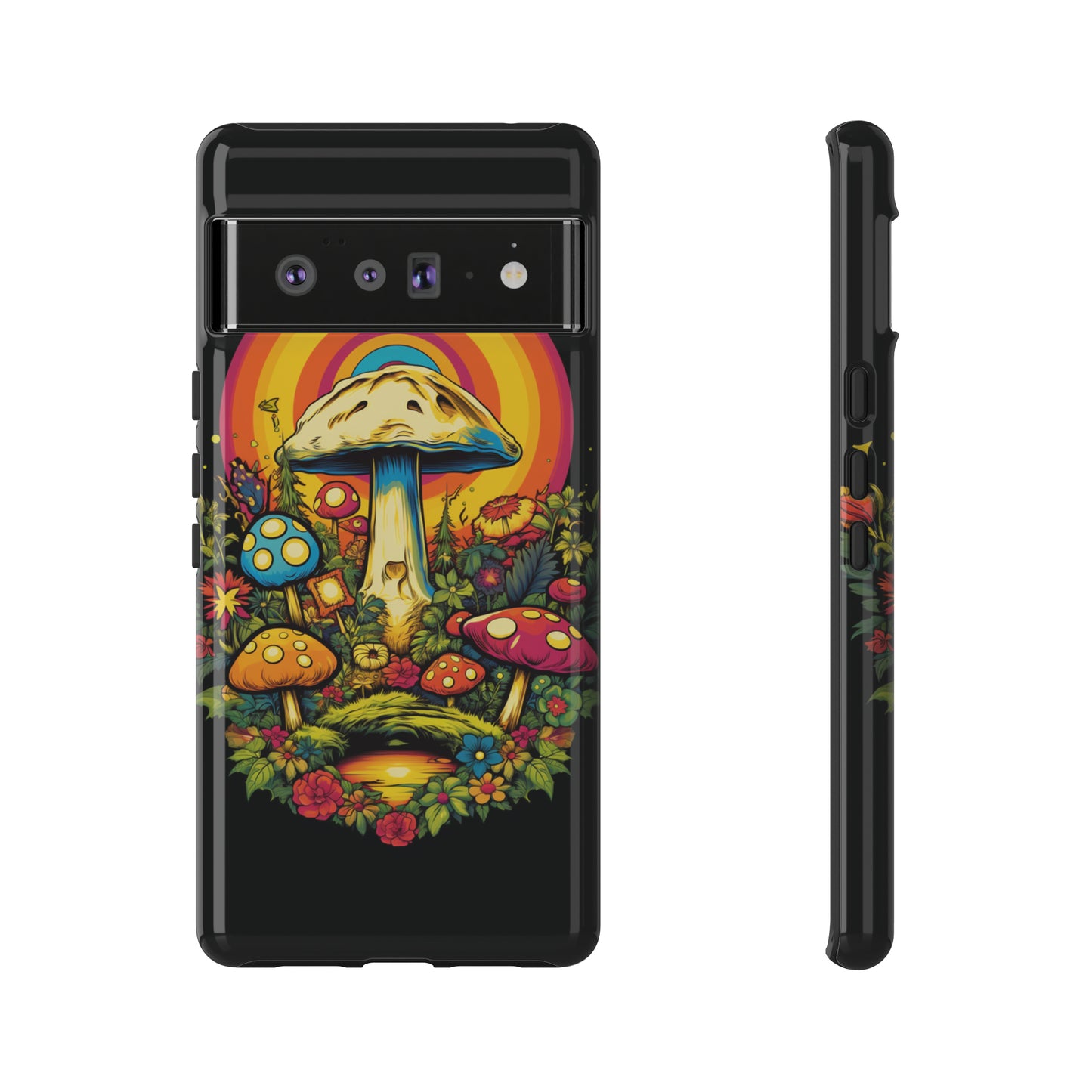 Psychedelic Art Mushroom Phone Case