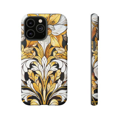 Art Deco Stained Glass floral Phone Case