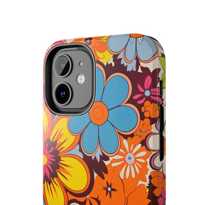 Trippy Hippie Psychedelic Floral Fusion