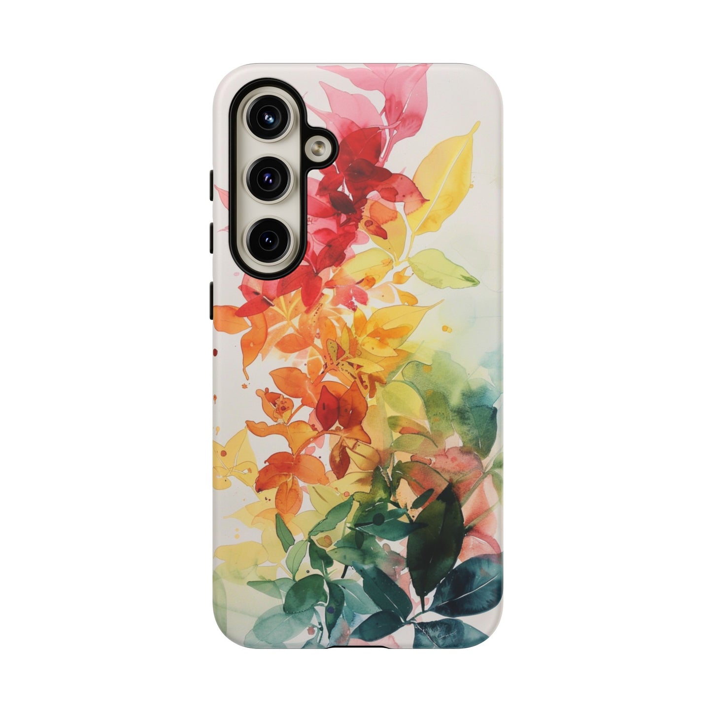 Floral Watercolor Painting iPhone 15 Case