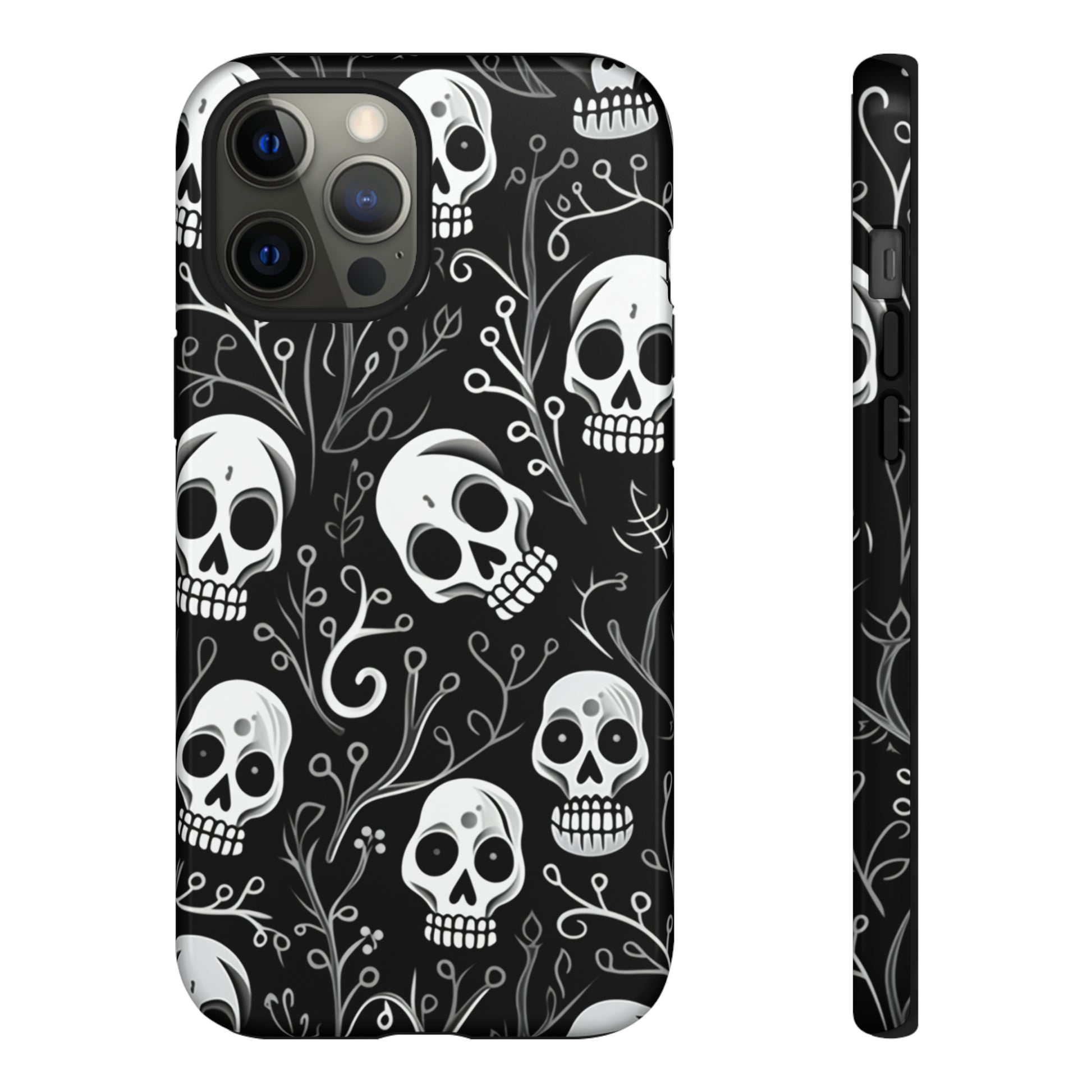 Mystical Floral Print iPhone Case