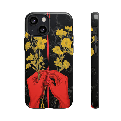 We Are All Connected Floral Phone Case