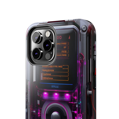 Cyberpunk Techno Gadget iPhone Case