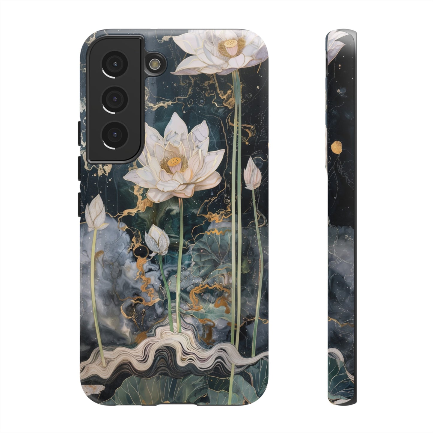 Lotus Floral Zen Art Phone Case