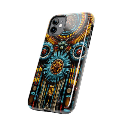 Native American Beadwork iPhone Case | Crafted Elegance with Cultural Heritage