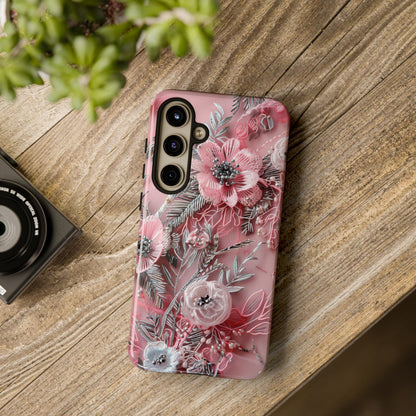 Coquette Aesthetic Floral Art Phone Case