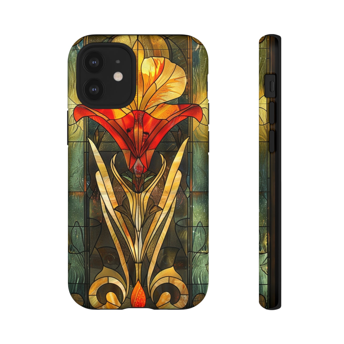 Art Deco Stained Glass floral Phone Case