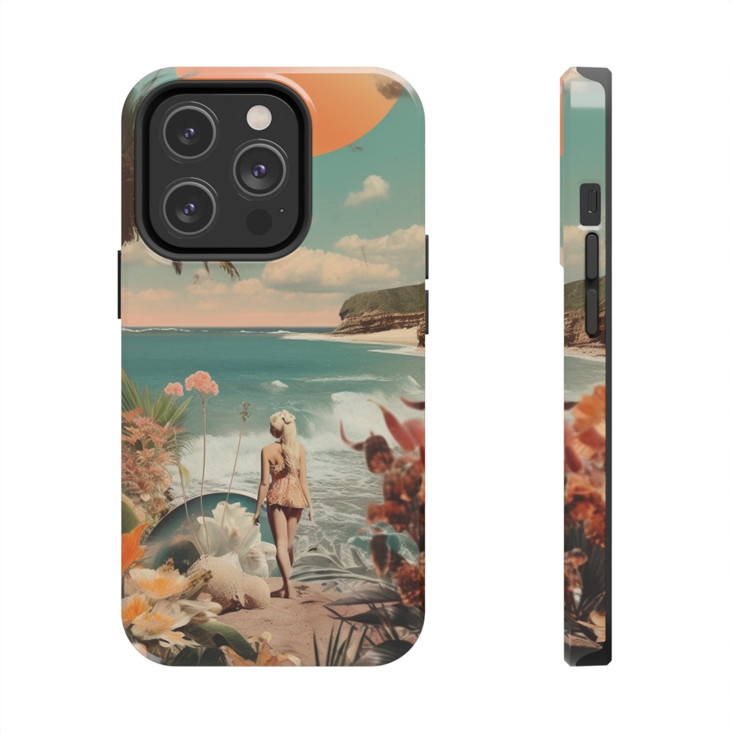 Relaxing iPhone Protective Case for Tropical Vibes