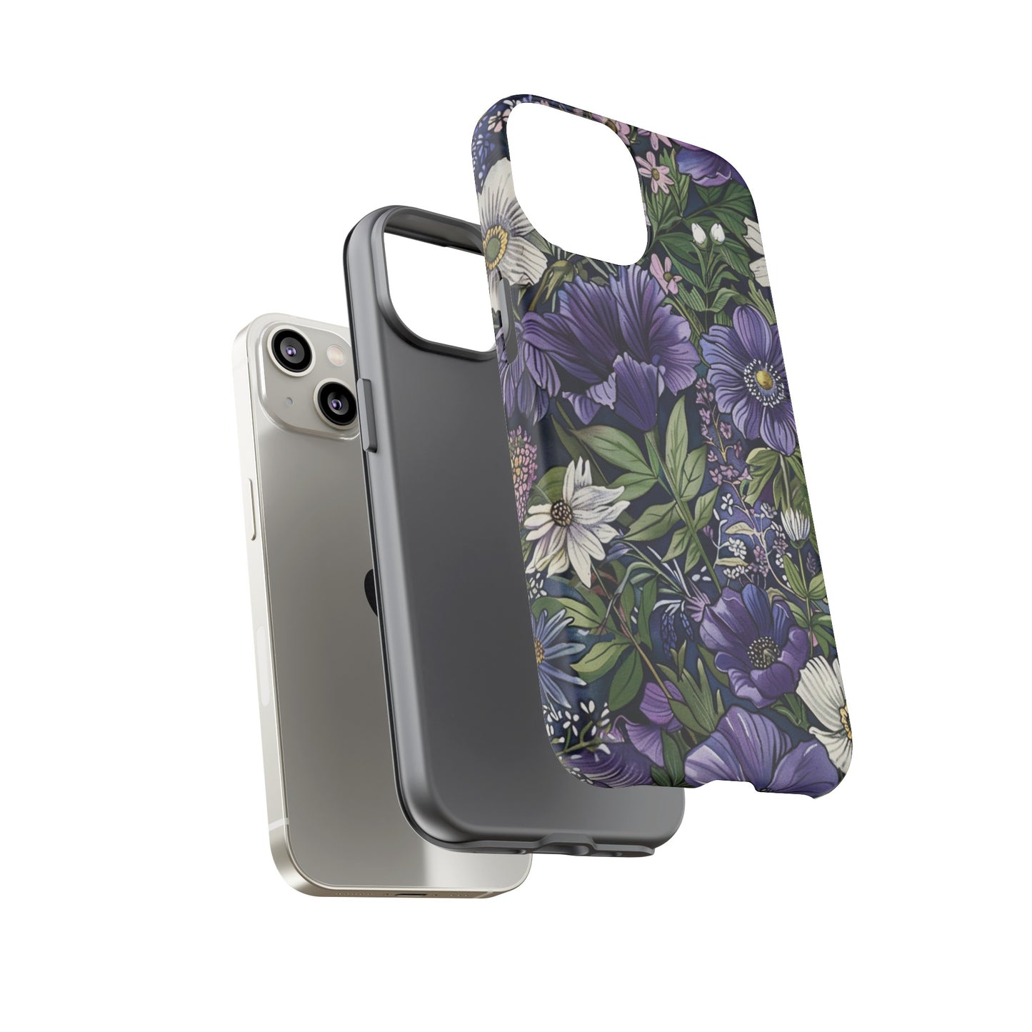 Floral Sage Purple Wildflower Phone Case