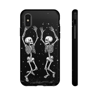 Halloween Dancing Skeletons iPhone Case