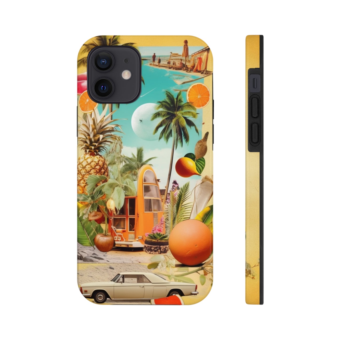 Summer Vibrations iPhone Tough Case | Embrace the Energetic Spirit of Summer with Reliable Protection