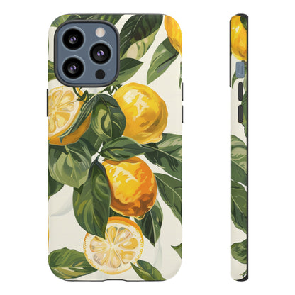 Yellow Lemon Italian  Painting iPhone 13 Case