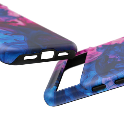 Magenta and Blue Color Explosion Phone Case