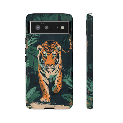 Retro Jungle Tiger Phone Case