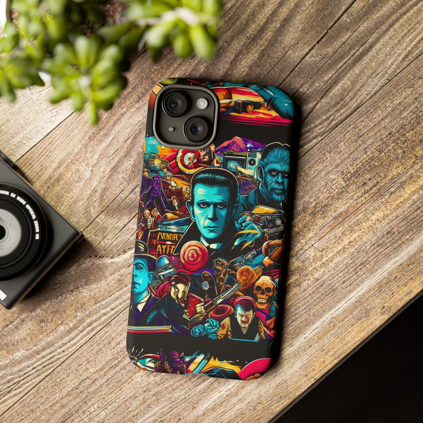 Retro Horror Hollywood Pop Art Phone Case