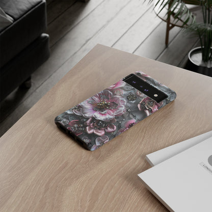 Coquette Aesthetic Floral Art iPhone 15 Case