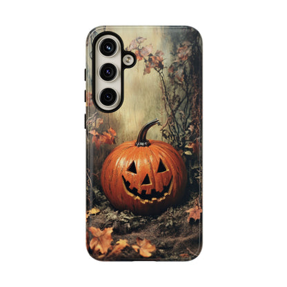 Vintage Style Halloween Jack-o'-Lantern Phone Cover