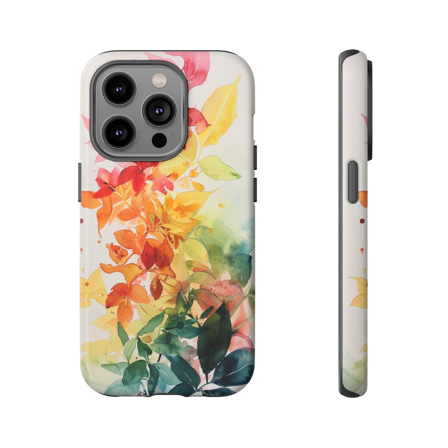 Floral Watercolor Painting iPhone 15 Case