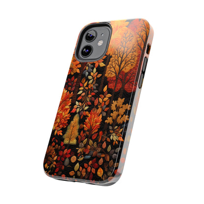 Forest Embroidered Style Phone Case