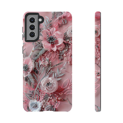 Coquette Aesthetic Floral Art Phone Case