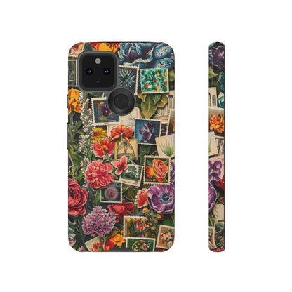 Vintage Floral Stamps Phone Case