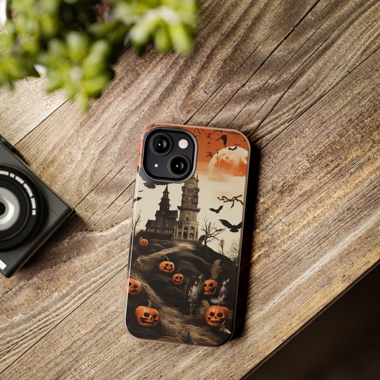 Creepy Halloween iPhone Case | Embrace Spooky Style and Haunting Ambiance