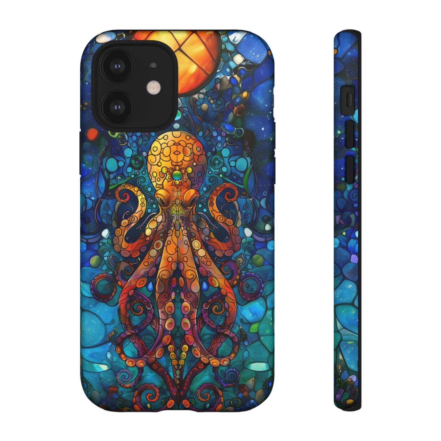 Octopus Stained Glass Undersea Magic Phone Case