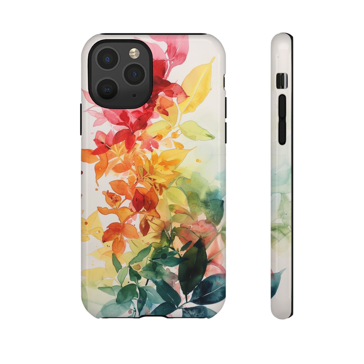 Floral Watercolor Painting iPhone 15 Case