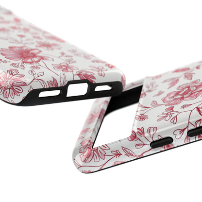 Pink Floral Wildflower Phone Case